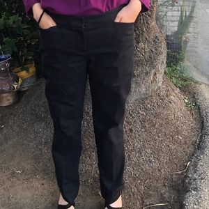 Career/dress black pants by"ann taylor loft"